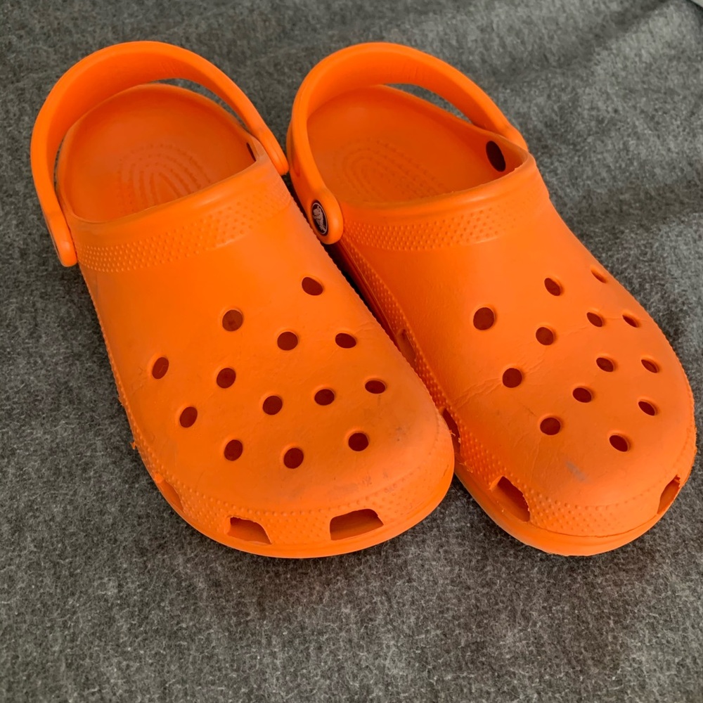 Bright Orange CROCS